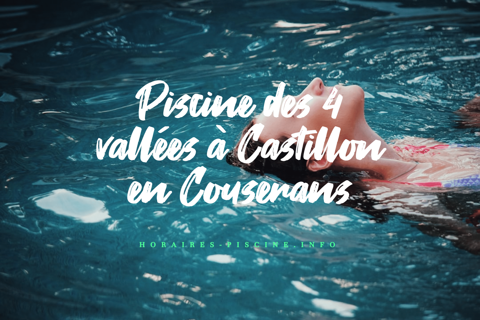 Piscine des 4 vallées à Castillon en Couserans